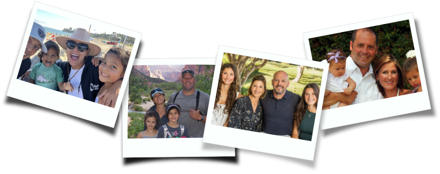 Collage of family photos